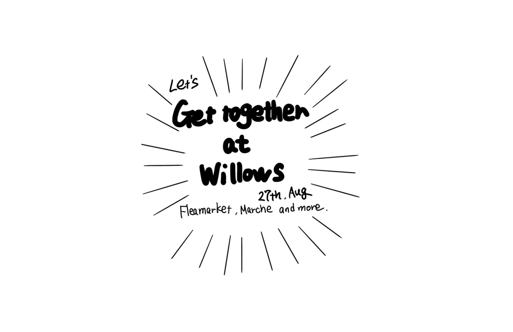 Let’s get together at Willows ウィローズ武蔵小山のマーケット
